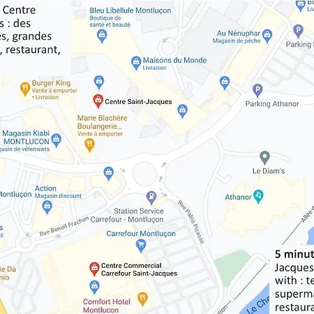 Le 46 - T2 Rénové, Confortable Proche Centre-ville Apartamento Montluçon